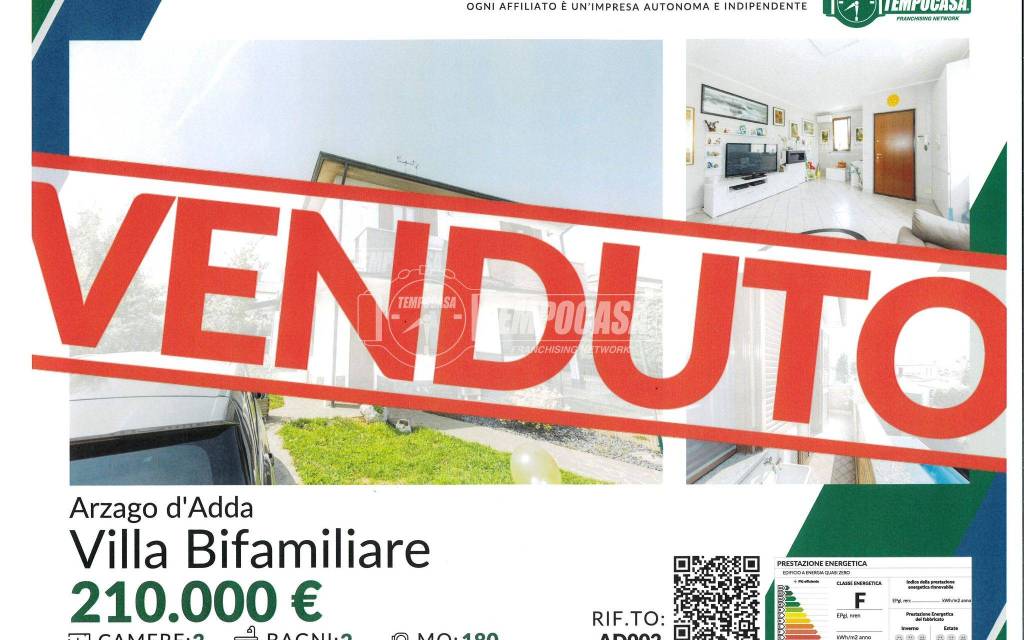casa indipendente in vendita ad Arzago d'Adda
