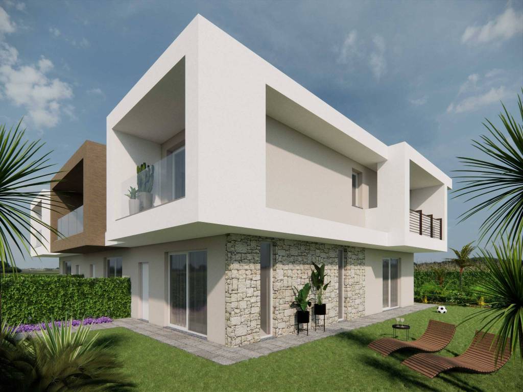 casa indipendente in vendita ad Azzano San Paolo