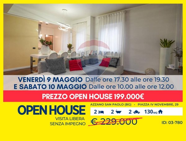 appartamento in vendita ad Azzano San Paolo