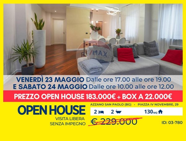 appartamento in vendita ad Azzano San Paolo