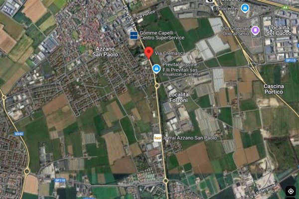 terreno edificabile in vendita ad Azzano San Paolo