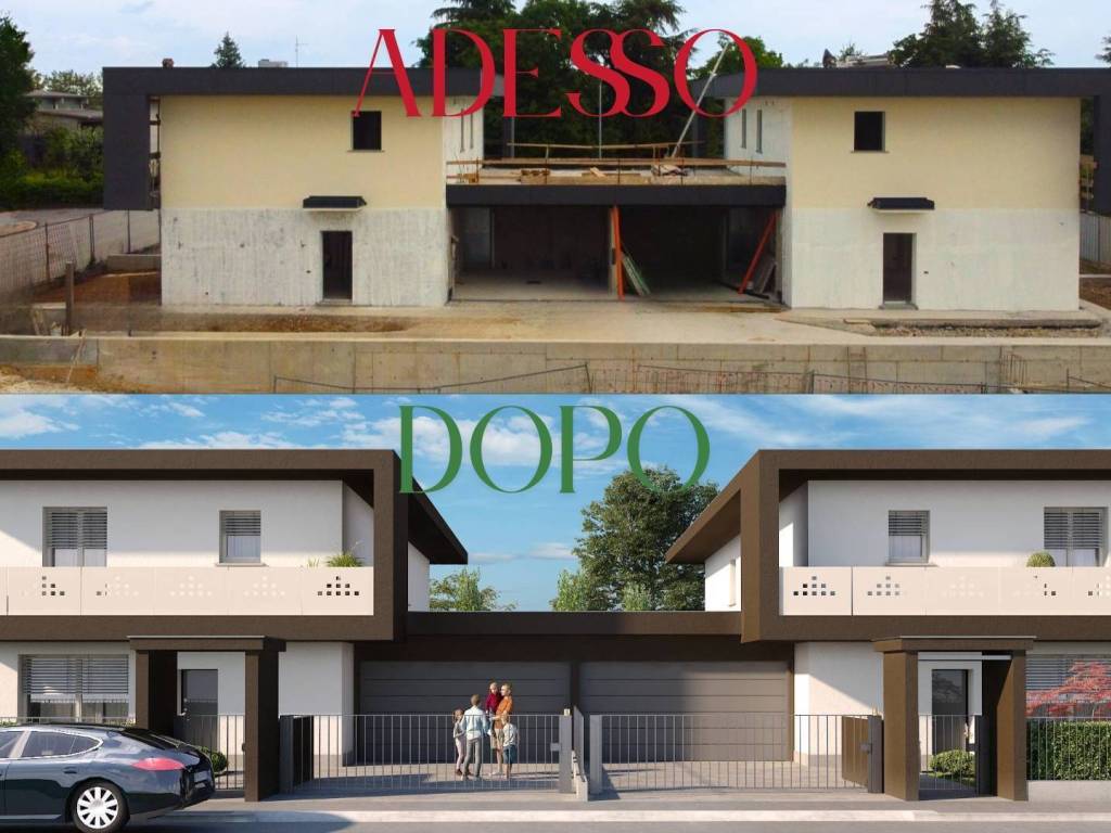 casa indipendente in vendita ad Azzano San Paolo
