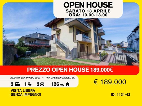 appartamento in vendita ad Azzano San Paolo