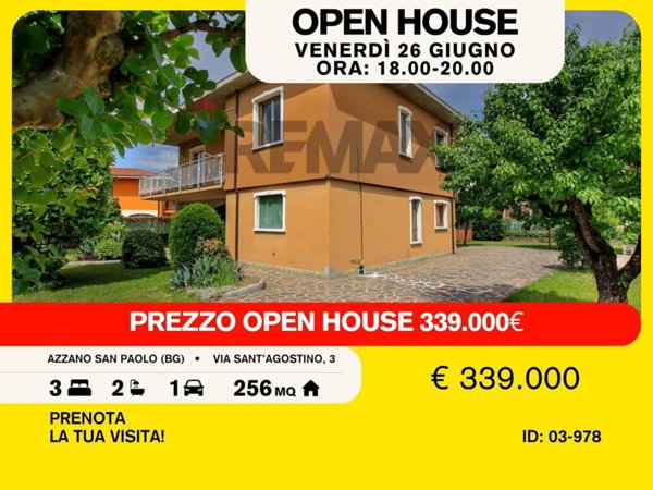 casa indipendente in vendita ad Azzano San Paolo