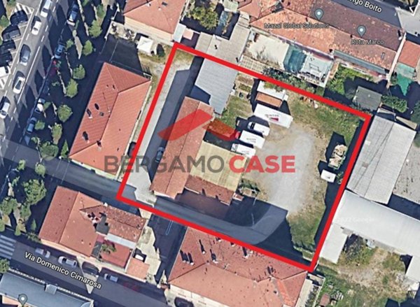 terreno edificabile in vendita a Bergamo in zona Borgo Palazzo