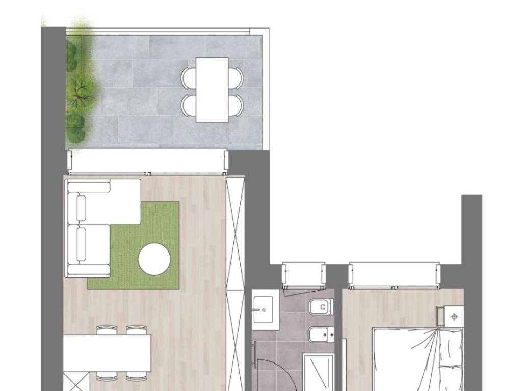 appartamento in vendita a Bergamo in zona Campagnola