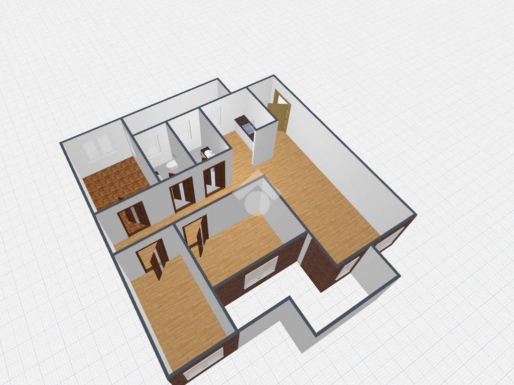 appartamento in vendita a Bergamo in zona Malpensata