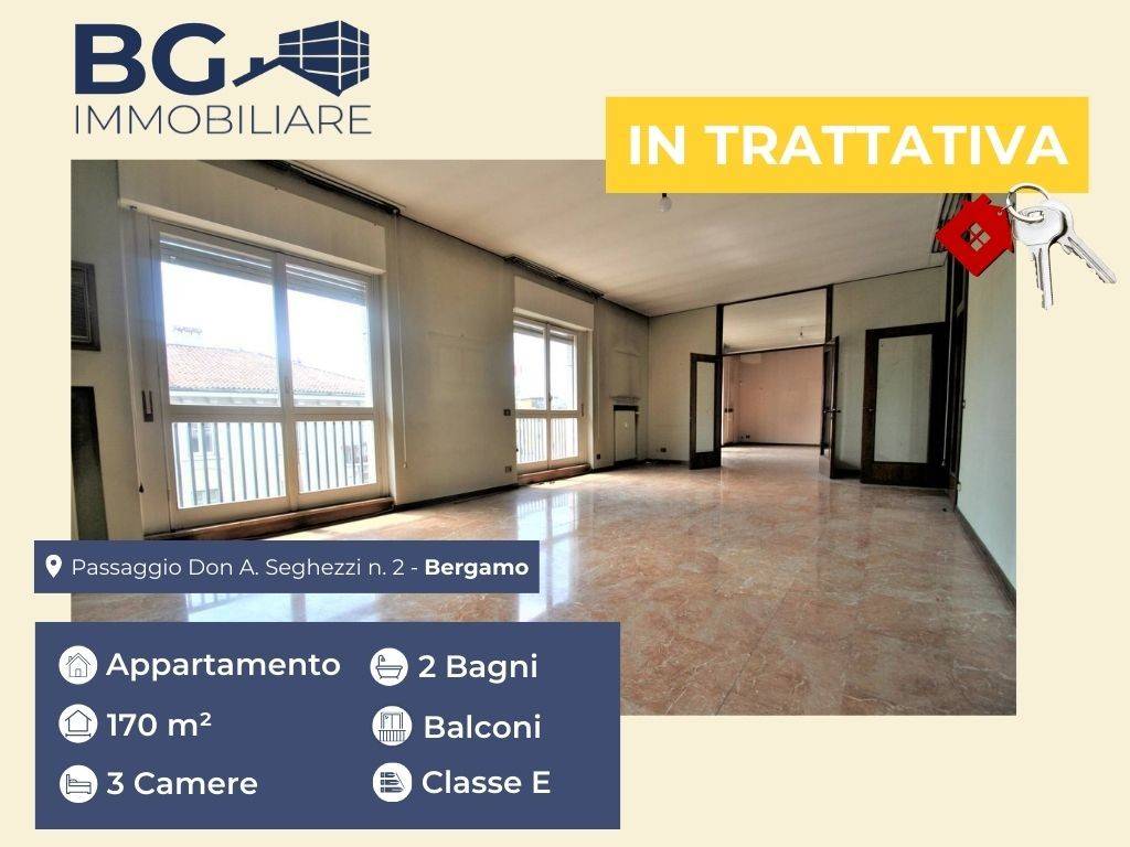 appartamento in vendita a Bergamo in zona Borgo Palazzo