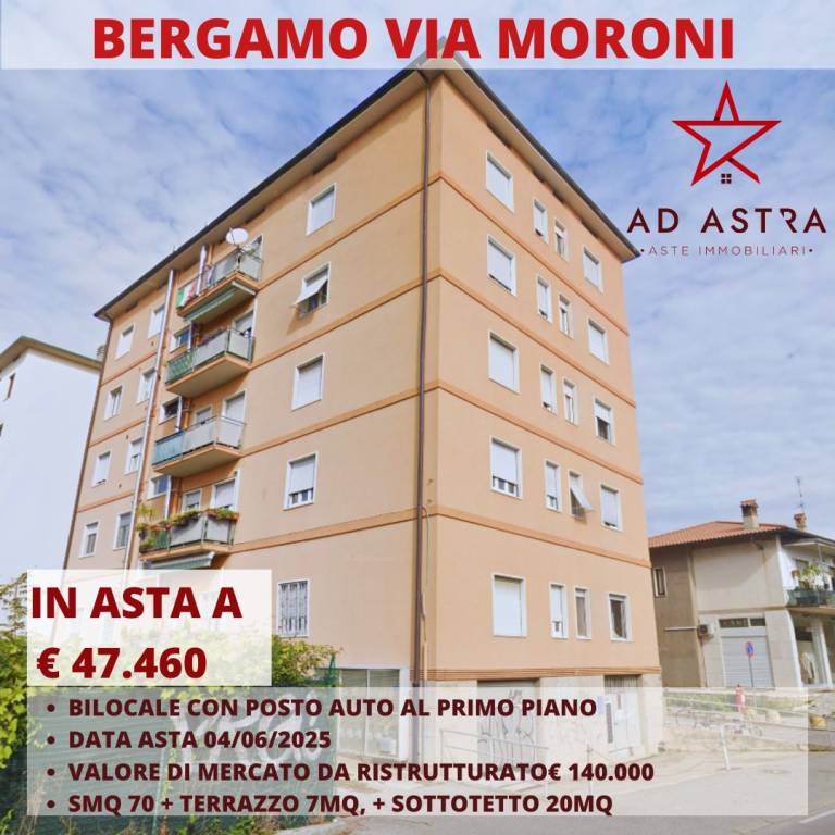 appartamento in vendita a Bergamo in zona Canovine