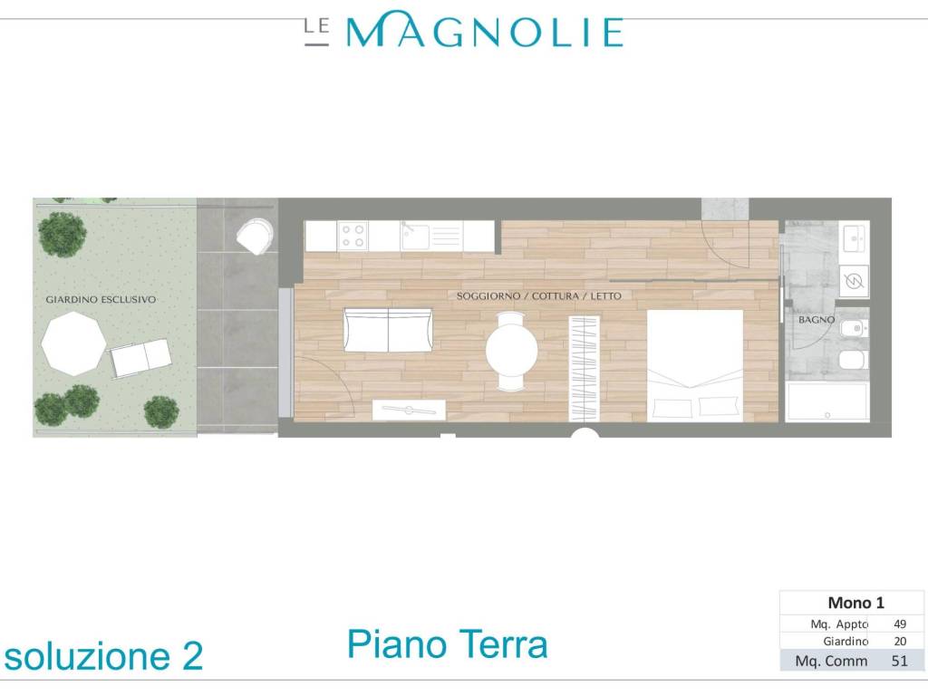 appartamento in vendita a Bergamo in zona Borgo Palazzo