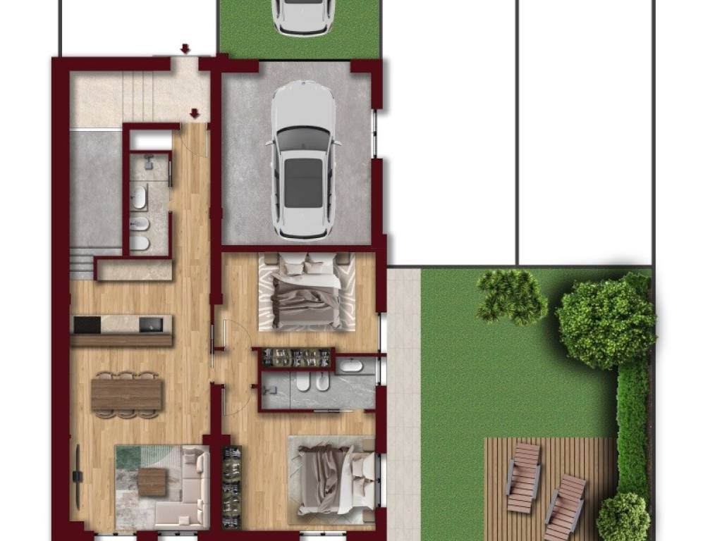 appartamento in vendita a Bergamo in zona Borgo Pignolo