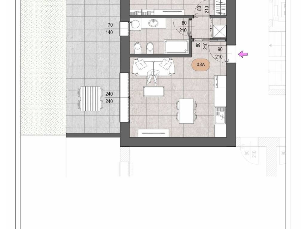 appartamento in vendita a Bergamo in zona Colognola