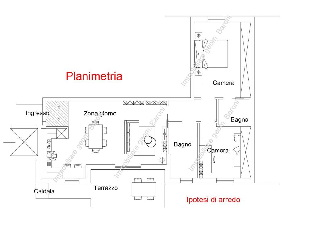 appartamento in vendita a Bergamo in zona Malpensata