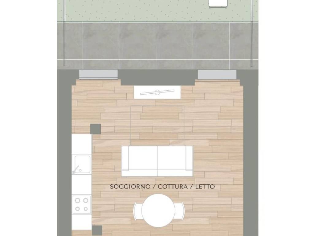 appartamento in vendita a Bergamo in zona Borgo Palazzo