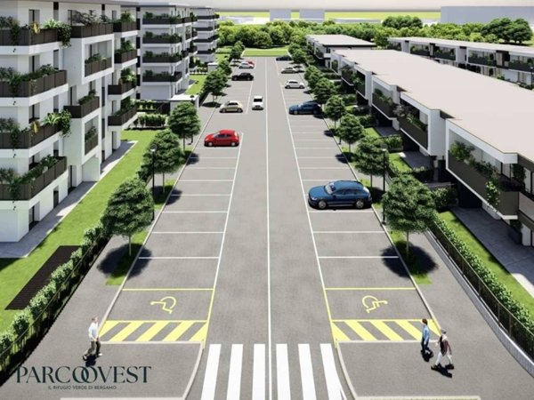 appartamento in vendita a Bergamo in zona Colognola