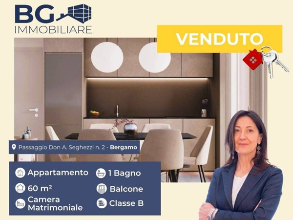 appartamento in vendita a Bergamo in zona Bergamo Centro