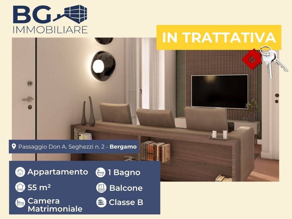 appartamento in vendita a Bergamo in zona Borgo Palazzo