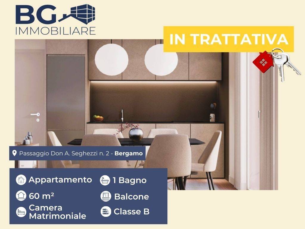 appartamento in vendita a Bergamo in zona Borgo Palazzo