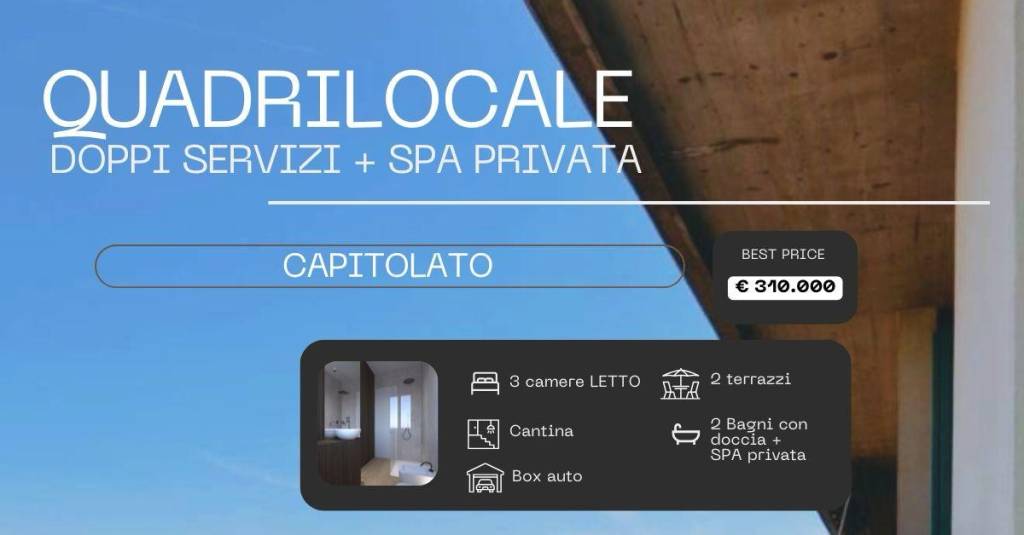 appartamento in vendita a Bergamo in zona Canovine