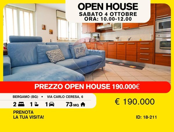 appartamento in vendita a Bergamo in zona Longuelo