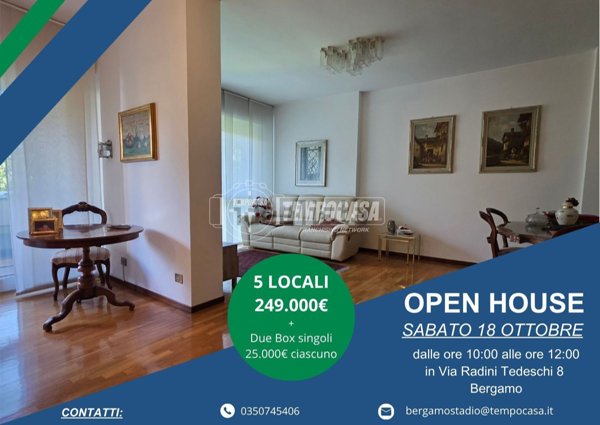 appartamento in vendita a Bergamo in zona Conca Fiorita