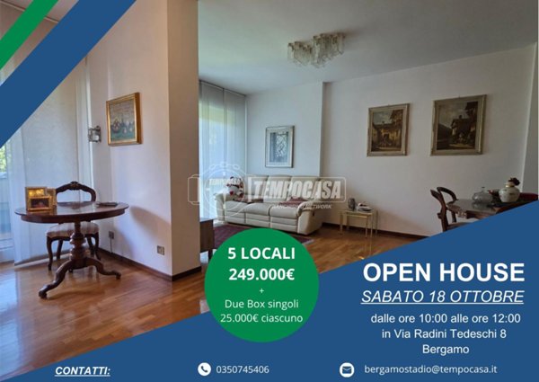 appartamento in vendita a Bergamo in zona Borgo Santa Caterina