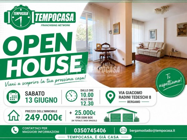 appartamento in vendita a Bergamo in zona Borgo Santa Caterina