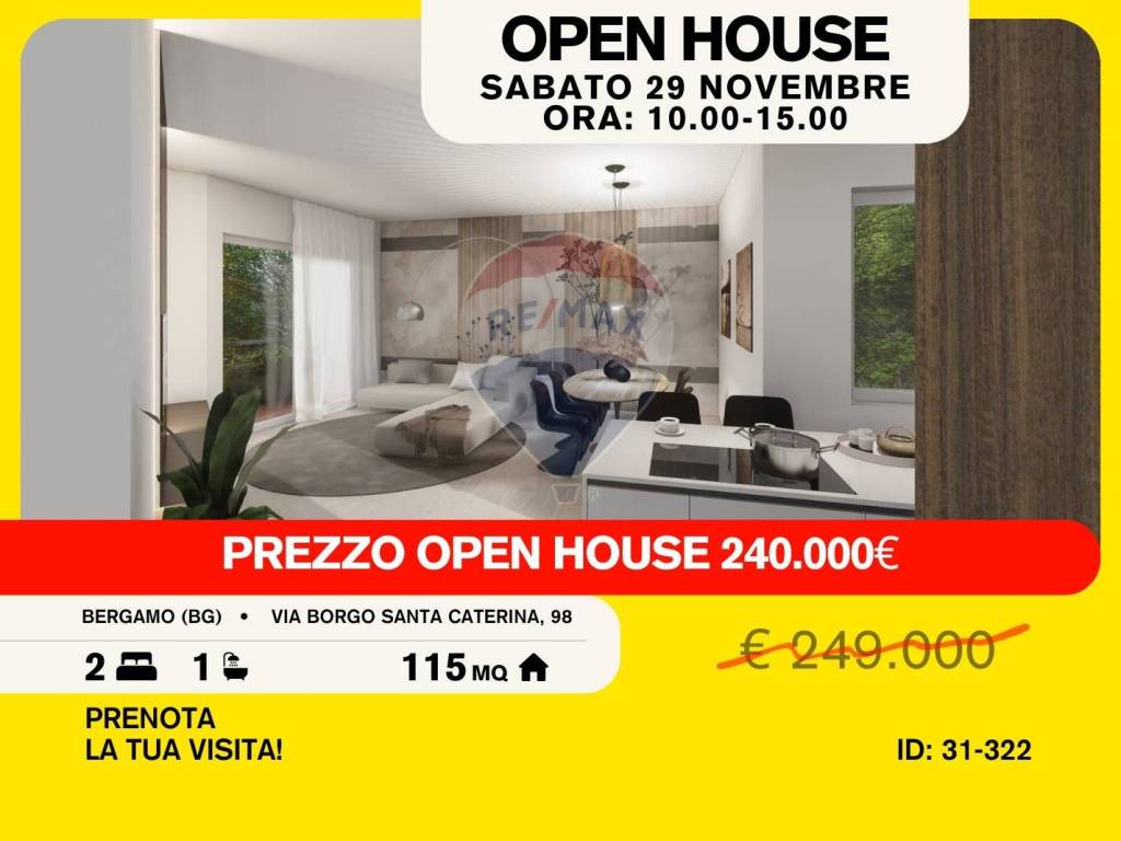 appartamento in vendita a Bergamo in zona Redona