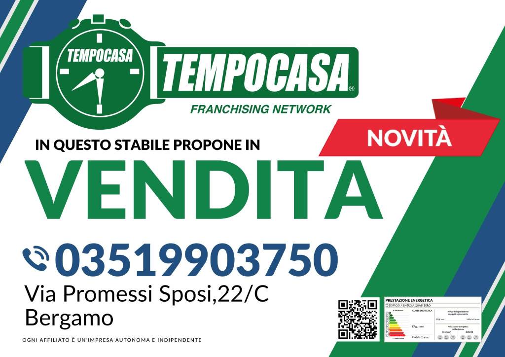 appartamento in vendita a Bergamo in zona Borgo Pignolo