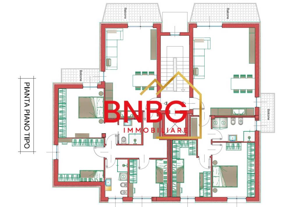 appartamento in vendita a Bergamo in zona Conca Fiorita