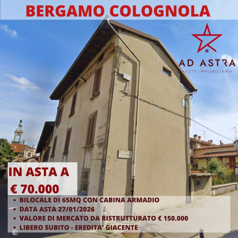 appartamento in vendita a Bergamo in zona Colognola