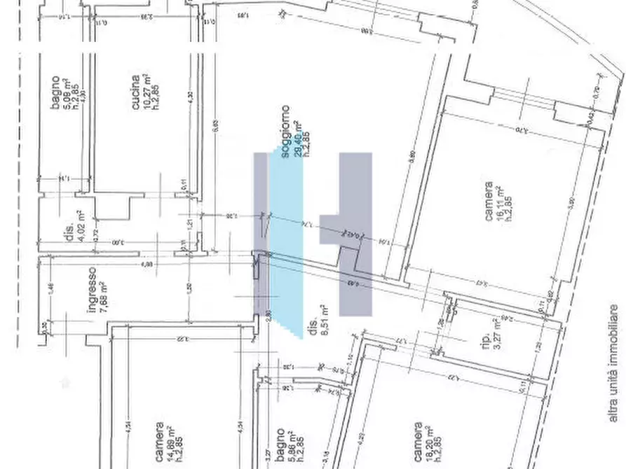 appartamento in vendita a Bergamo in zona Redona