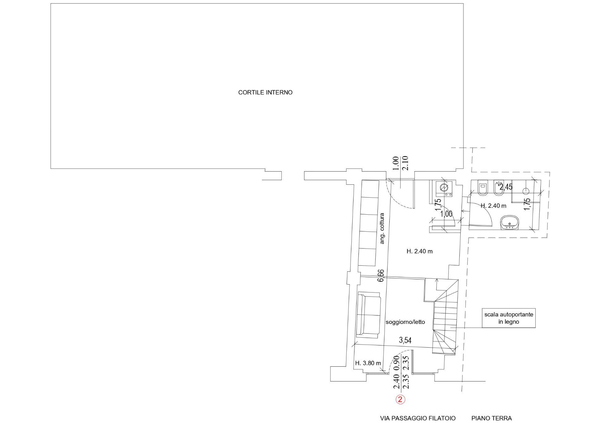 appartamento in vendita a Bergamo in zona Loreto