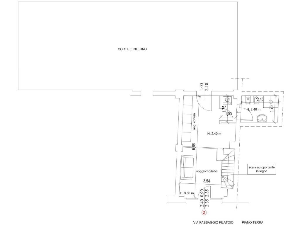 appartamento in vendita a Bergamo in zona Loreto