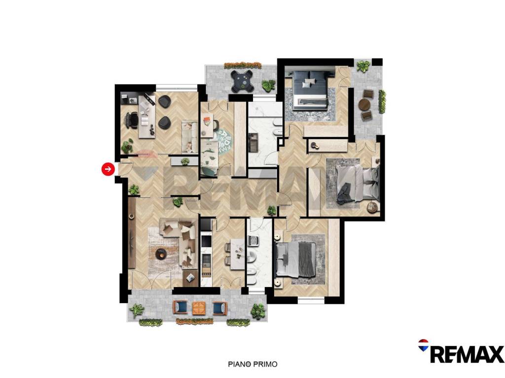 appartamento in vendita a Bergamo in zona Longuelo