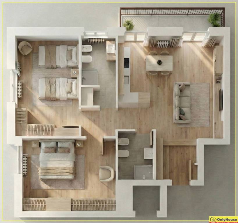 appartamento in vendita a Bergamo in zona Loreto