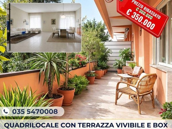 appartamento in vendita a Bergamo in zona Borgo Palazzo