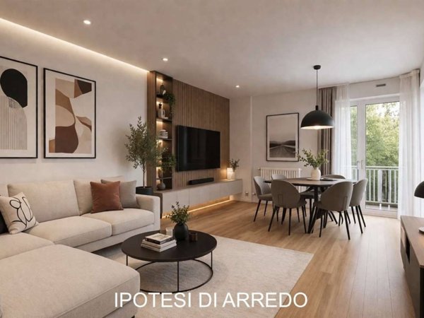 appartamento in vendita a Bergamo in zona Valtesse/Valverde