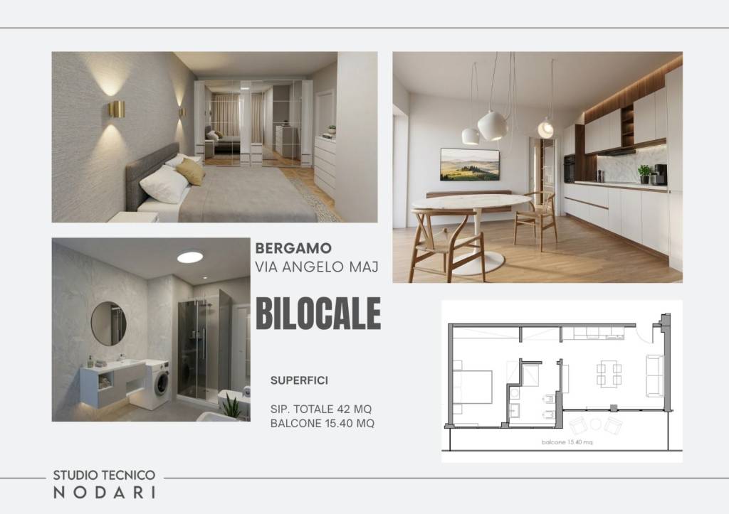 appartamento in vendita a Bergamo in zona Bergamo Centro