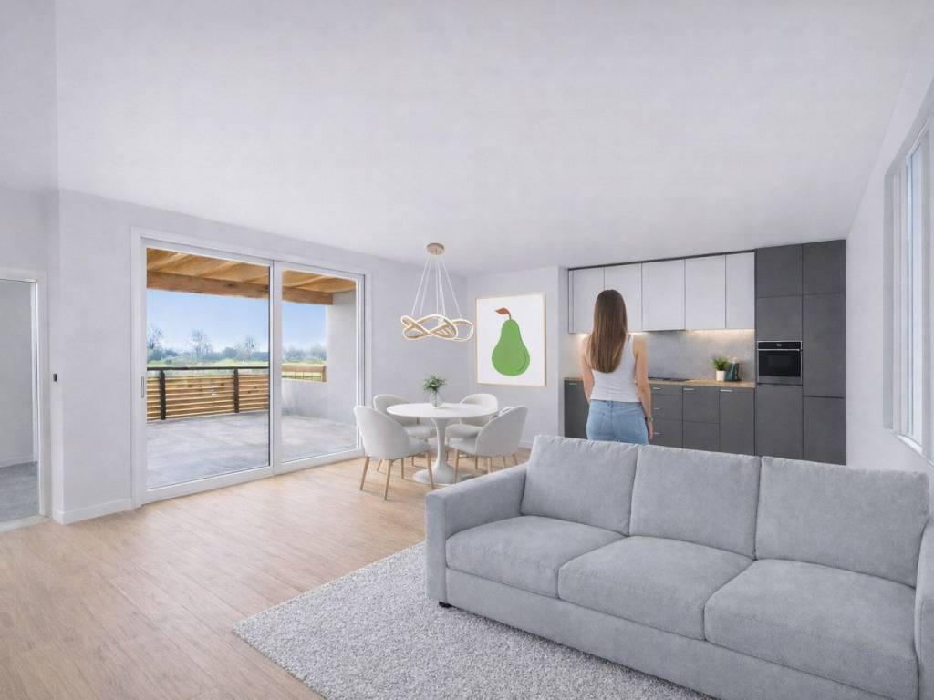 appartamento in vendita a Bergamo in zona Canovine