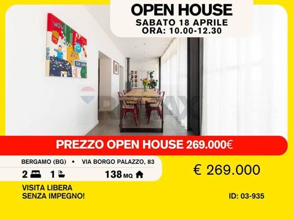 appartamento in vendita a Bergamo in zona Borgo Palazzo