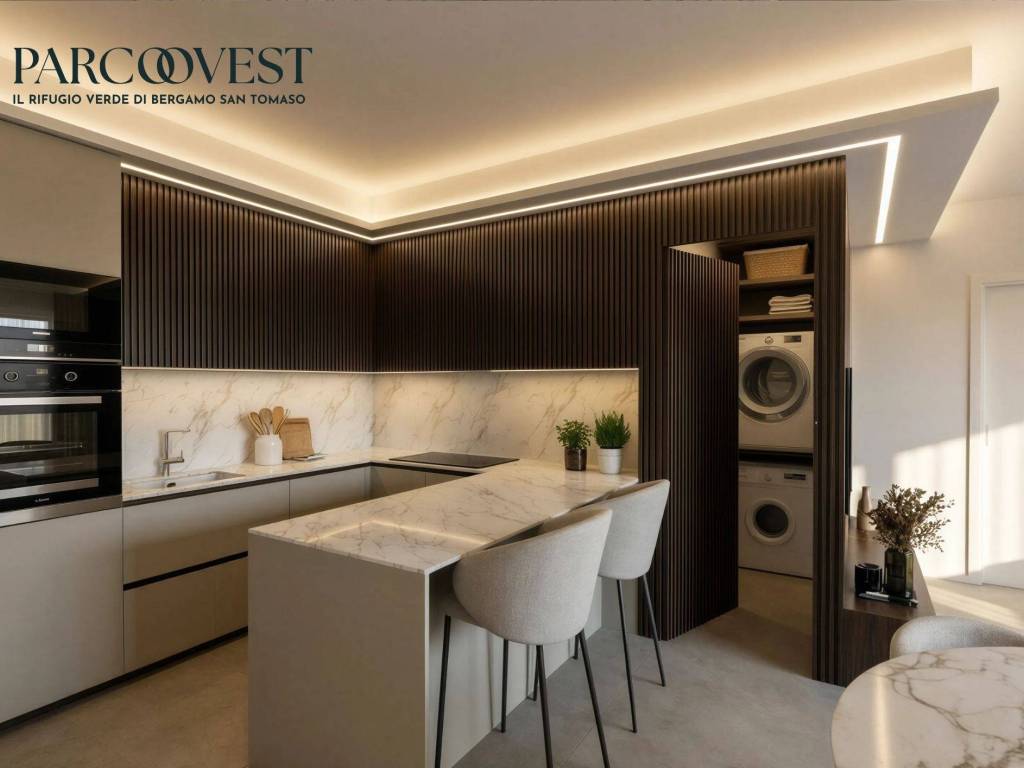 appartamento in vendita a Bergamo in zona Colognola