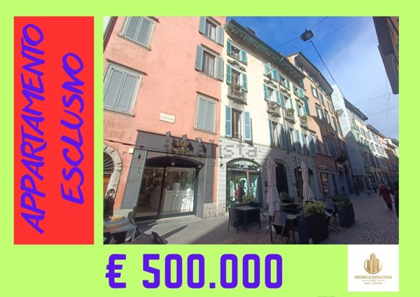 appartamento in vendita a Bergamo in zona Città Alta