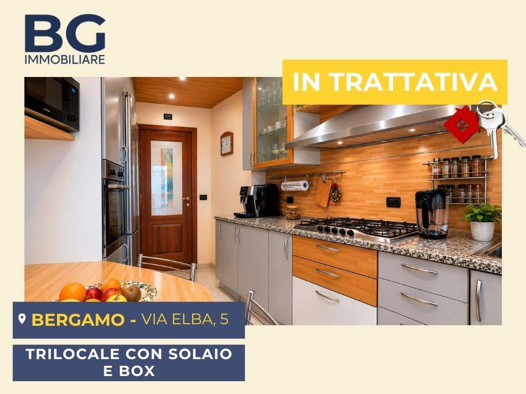 appartamento in vendita a Bergamo in zona Canovine