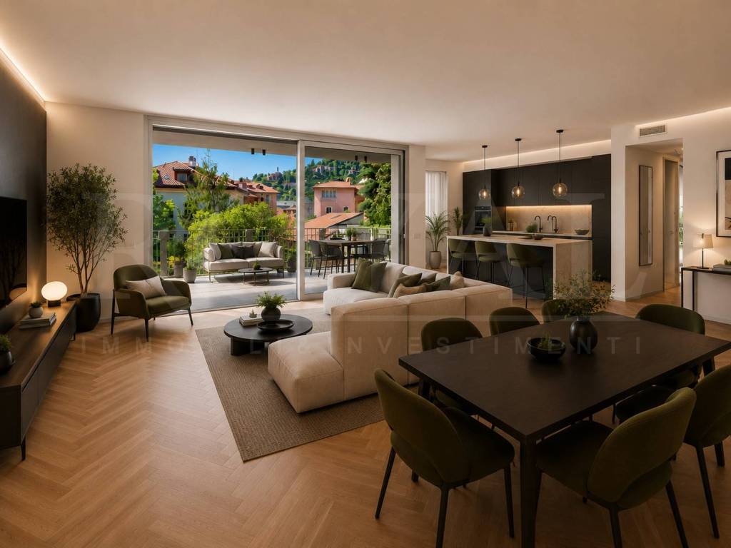 appartamento in vendita a Bergamo in zona Conca d'Oro