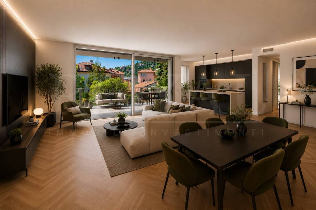 appartamento in vendita a Bergamo in zona Conca d'Oro