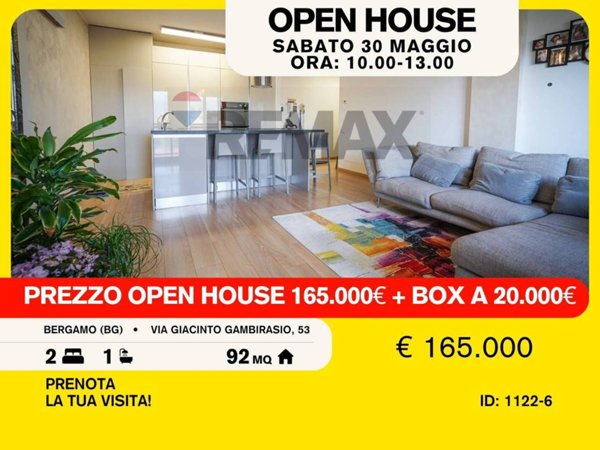 appartamento in vendita a Bergamo in zona Malpensata