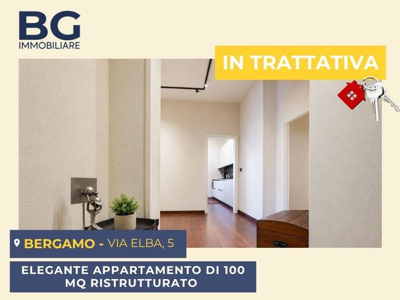 appartamento in vendita a Bergamo in zona Borgo Pignolo