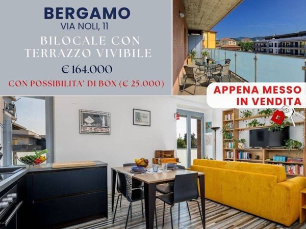 appartamento in vendita a Bergamo in zona Borgo Pignolo