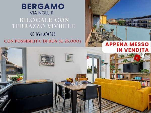 appartamento in vendita a Bergamo in zona Borgo Palazzo